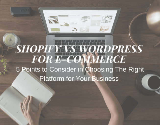 Shopify vs WordPress for E-commerce